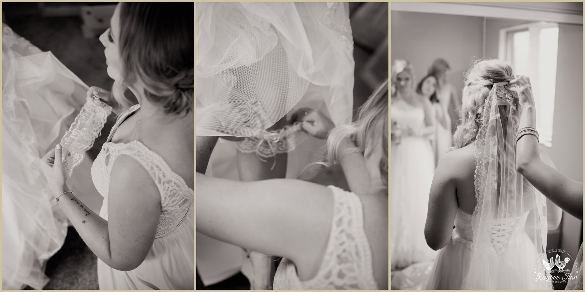 black and white, garter, wedding dress, details, 